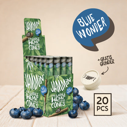 Jammin’ Hemp Cones Blue Wonder
