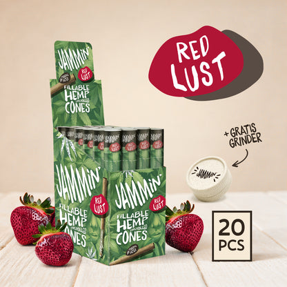 Jammin’ Hemp Cones Red Lust