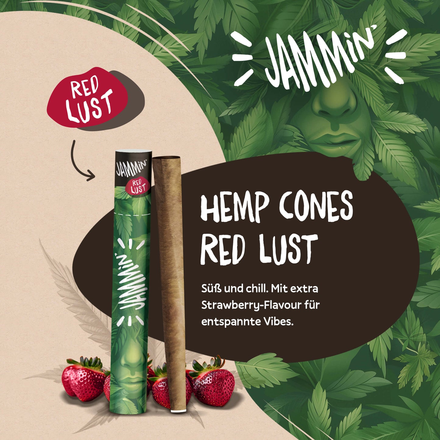 Jammin’ Hemp Cones Red Lust