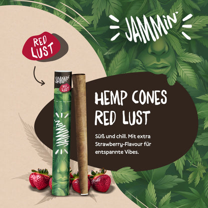 Jammin’ Hemp Cones Red Lust