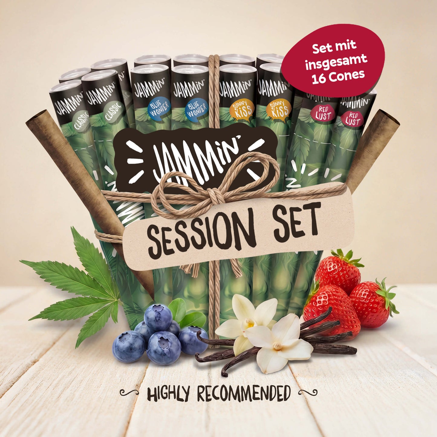 Jammin’ Hemp Cones Session Set
