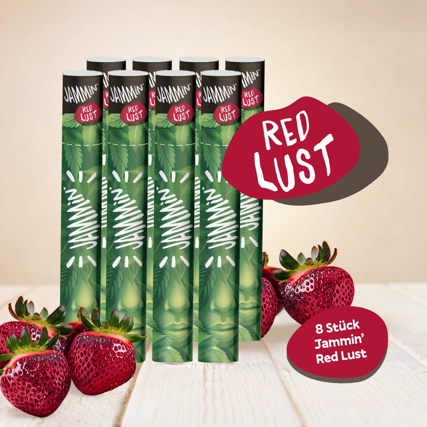 Jammin’ Hemp Cones Vorrats Set + Gratis Grinder