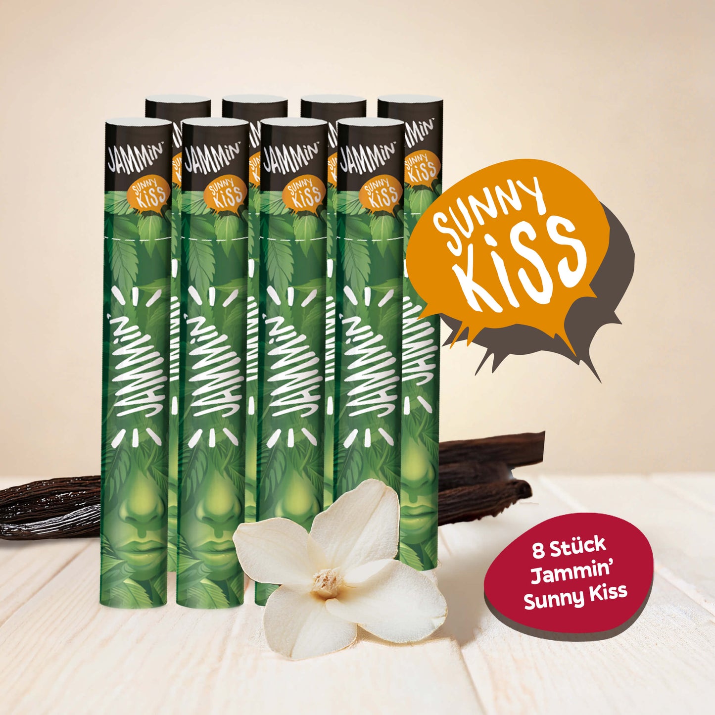 Jammin’ Hemp Cones Vorrats Set + Gratis Grinder